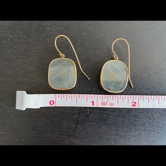 NWOT Semi Precious Stone Scarab Bracelet/ Earrings - Picture 4 of 13